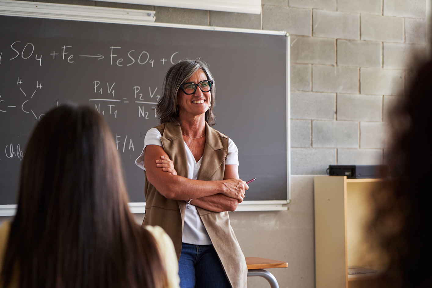 Teacher in Class